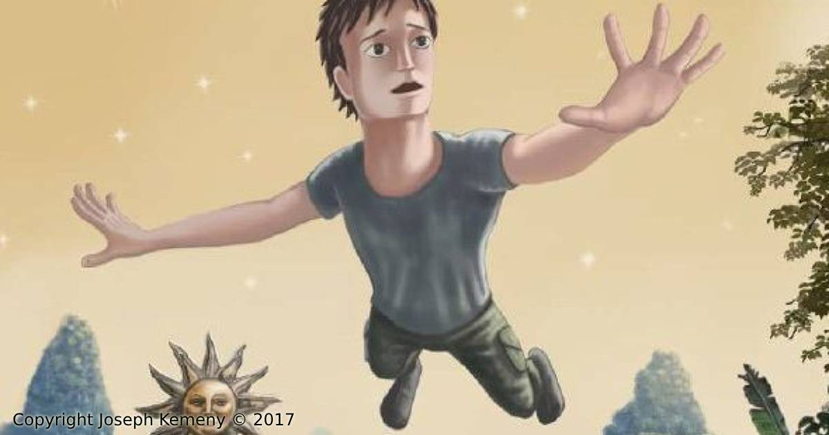 Learning to Fly by Joseph Kemeny 2017 boy learning to fly in lucid dreaming