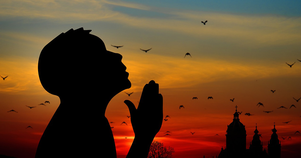 Gratitude for Life boy praying in his lucid dreaming