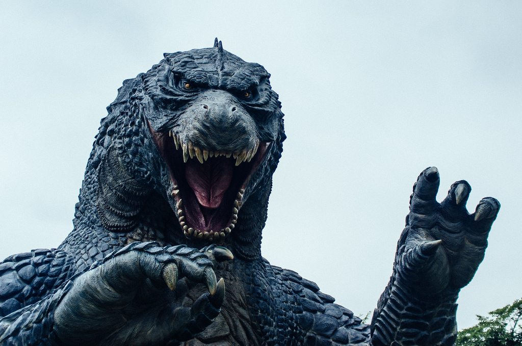 image of godzilla in lucid dreaming