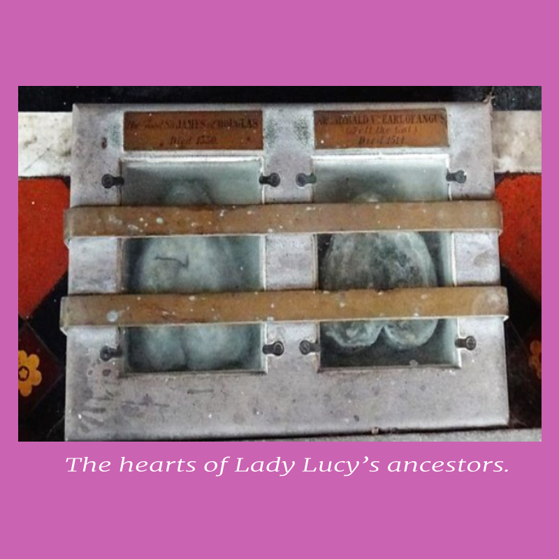 The hearts of Lady Lucy’s ancestors in lucid dreaming