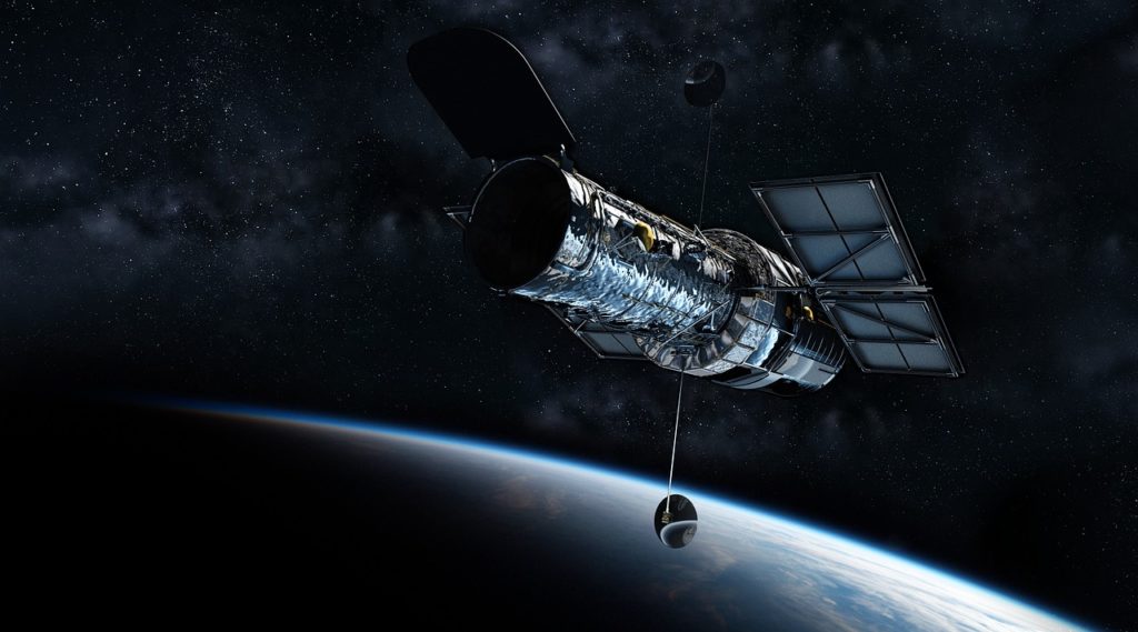 Hubble Space Craft in lucid dreaming