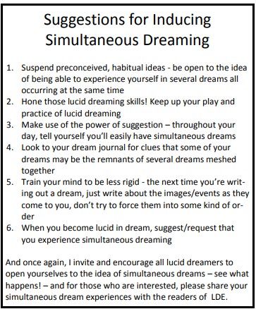 figure image in lucid dreaming